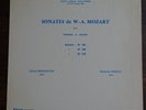 Private FAR 01 Alfred LOEWENGUTH & Françoise DOREAU Mozart violin sonatas ED1 NM
