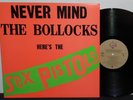 SEX PISTOLS 1977 ORIGINAL PUNK ROCK LP NEVER MIND THE BOLLOCKS NEAR MINT NR