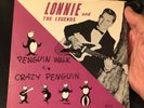 LONNIE & THE LEGENDS Penguin Walk 1963 PICTURE SLEEVE (no 45) Surf/Garage CLEAN