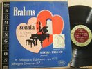 REMINGTON R-199-109 Etelka Freund piano Brahms Sonata #3 1952 VG++