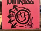 BLINK 182 ONE MORE TIME INDIE COKE BOTTLE CLEAR SIGNED AUTOGRAPHED MARK TOM TRAV