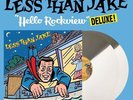 LESS THAN JAKE Hello Rockview Deluxe Half Silver White Split NEW VINYL LP Fest