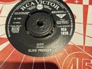 Elvis Presley. Judy/There's Always Me. UK 45. RCA Victor. Rare Hybrid Labels