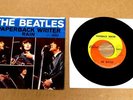 Orig The Beatles Paperback Writer / Rain USA 45 w/Picture Sleeve Nice VG+ Free S