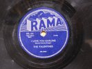 The Valentines Doo Wop 78 I Love You Darling bw Hand Me Down Love On Rama