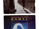 Camel - 2 x Vinyl LP Albums: Stationary Traveller / Pressure Points Live Concert
