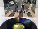 The Beatles Abbey Road 1st UK Pressing Missaligned Apple Sleeve..