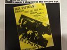 Sex Pistols - I Swear I Stayed For The Encore Ep - 7” Vinyl - Punk - Pink Colour