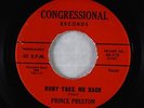 Doo-Wop/R&B 45 - Prince Preston - Ruby Take Me Back - Congressional