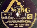 Michel Warlop, Django Reinhardt...Sérénade for a wealthy widow 78 RPM SWING 28