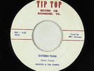 Doo-Wop R&B Popcorn 45 - Marvin & The Chirps - Sixteen Tons - Tip Top