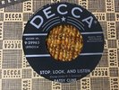 45 RPM Patsy Cline DECCA 29963 Stop Look and Listen ROCKABILLY M-