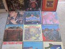 12 Classic Rock, Hard Rock LP Records Look