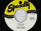 R&B Jump Blues 45 - Jimmy Liggins - Drunk - Specialty - VG+