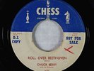 Rock & Roll 45 - Chuck Berry - Roll Over Beethoven - Chess - promo