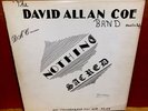 NOTHING SACRED The David Allan Coe Band VG+Vinyl 1979 D.A.C. Records LP-0002 VG+