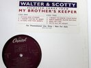 Walter & SCOTTY My Brother's Keeper LP Capitol 1993 Promo Funk Soul  a6729