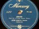 SISTER ROSETTA THARPE-JERICHO/UP ABOVE MY HEAD THERE'S..-UK 1957 Shellac 78 (NM)