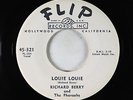 R&B Soul 45 - Richard Berry - Louie Louie/You Are My Sunshine - Flip