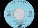 Rock 45 - Led Zeppelin - Stairway To Heaven - Atlantic - VG++ promo