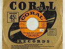 Rockabilly 45 - Johnny Burnette - Train Kept A-Rollin'/Honey Hush - Coral