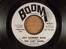 The Last Word  Hot Summer Days/Bidin' My Time  Promo  Garage  1966 Boom Records