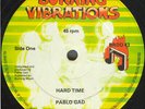 Pablo Gad - Hard Time / Lighter Shade Of Black - Used Vinyl Record 12 - Z1034z