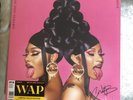 Cardi B WAP Limited Edition Signed Gold Vinyl Ft Meg Thee Stallion Rap Rare