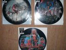 3 Uncut Picture Shapes : Jag Panzer licensed to kill + death row + Razor violent
