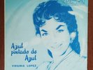 Virginia Lopez – Azul Pintado De Azul Vinyl LP Bolero Charanga RCA Mexico