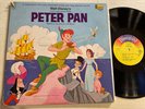 Walt Disney Story And Songs From Peter Pan LP Disneyland Mono + Book VG+