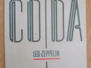 Led Zeppelin Coda Original 1982 First Press LP  Embossed Cover NM Vinyl.