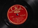Louis Armstrong & His Sebastian New Cotton Club Orch. OKEH 41442 PRE WAR JAZZ 78