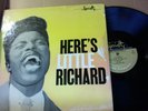 RARE ORIG 1957 USA MONO Lp album Here's Little Richard Specialty Records 2100 VG