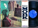 THELONIOUS MONK Quartet Misterioso LP RIVERSIDE RLP 12-279 MONO Johnny Griffin