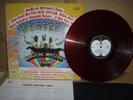 The Beatles / Magical Mystery Tour, Rare RED WAX Japan Orig. LP w/Booklet EX