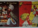 2 Record Guild of America vinylite records Silent Night Saw Mommy Kissing Santa