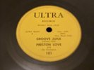 R&B Ultra 78 RPM Preston Love - Groove Juice 101 V+