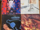 Paul McCartney 4 LPs:Tug of War,Give My Regards,Flowers in the Dirt, Pipes