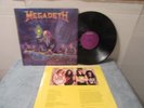 Megadeth lp rust in peace vinyl record shrink Combat Dave Mustaine