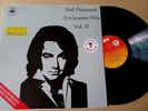 Neil Diamond-12 Greatest Hits Vol II-LP Mexico Promo Radio Unique cover PS CBS