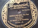 Ray Miller 78rpm Single 10-inch Brunswick Records #2724 Doodle-Doo-Doo