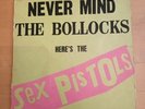 Sex Pistols 1977 LP Never Mind the Bollocks, classic punk rock