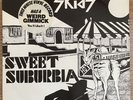 Skids Sweet Suburbia 7” 1978 White Vinyl Virgin Records