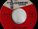 northern soul LEE WILLIAMS I Love You More CARNIVAL 521