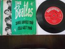 the beatles rare norway sp she loves you R 5055 pochette refaite