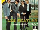 Les Beatles Chansons du Film Help Odeon 4 Song Ep France 45 Pic Sleeve NM-
