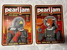 Pearl Jam Chicago AP Signed & Matching Number Poster Set Vinyl/Record/Metallica