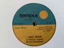 Errol Campbell , Jah Man ,  7” Tempus