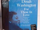 Dinah Washington ‎– For Those In Love : VMP - C063 SEALED VINYL LP 180g REISSUE